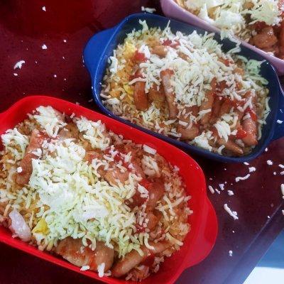 焗饭的做法烤箱，家用烤箱做焗饭怎么做好吃（最对胃口的人气家常菜芝士焗饭）