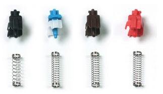 键盘青轴茶轴红轴黑轴是什么意思，键盘黑轴青轴红轴茶轴的区别是什么（四种颜色机械键盘区别在哪里）