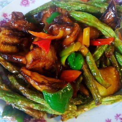 豆角烧茄子的做法，豆角烧茄子的详细做法（这道我最拿手的豆角烧茄子）