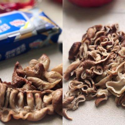 家常爆炒大肠，家常爆炒大肠肥肠煮多久（#厨房有维达洁净超省心#爆炒肥肠）