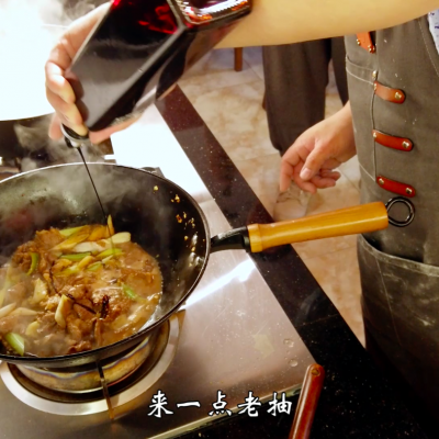 羊肉炝锅面的做法，老冯教做简单的硬货“早点”