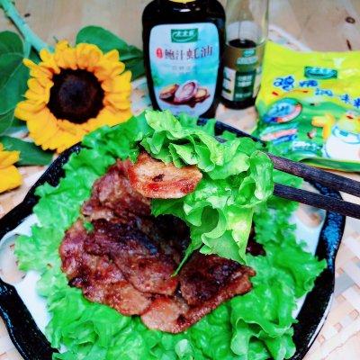 生菜怎么吃有营养，亲爱的#生菜卷五花肉（生菜的吃法分别都有哪些）