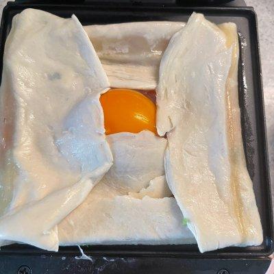 如何在家做三明治，如何在家做三明治视频（超经典的手抓饼三明治在家也能做）