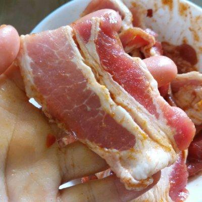 烤五花肉的腌制方法，韩国烤五花肉的做法（灵魂就酱#不油腻烤五花肉）