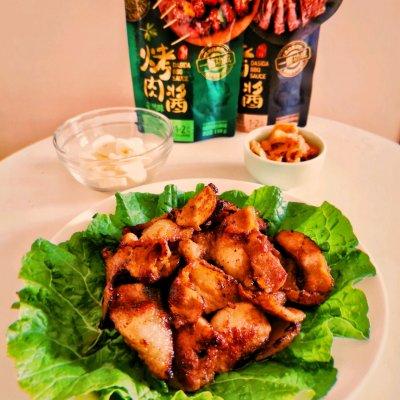 烤五花肉的腌制方法，韩国烤五花肉的做法（灵魂就酱#不油腻烤五花肉）