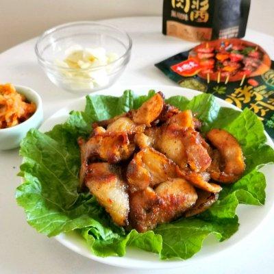 烤五花肉的腌制方法，韩国烤五花肉的做法（灵魂就酱#不油腻烤五花肉）