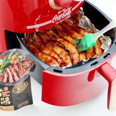 空气炸锅烤虾干方法，空气炸锅怎么做干虾（灵魂就酱#秒杀烧烤店的风味烤海虾）