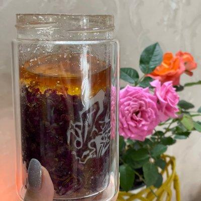 玫瑰花茶的制作方法，玫瑰花茶的制作方法手工（配着这盘玫瑰花蜜茶）