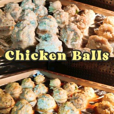 减脂时蔬丸子的做法，超赞的减脂餐低卡蔬菜鸡肉丸不用一滴油