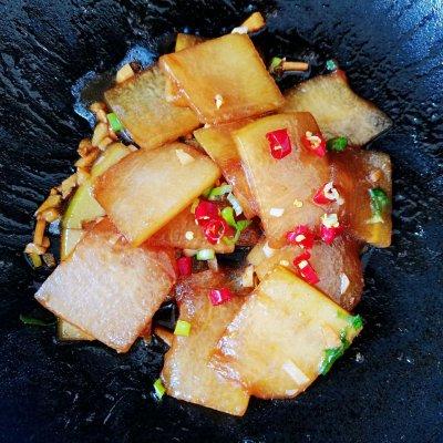 清炒冬瓜片儿方法，清炒冬瓜片怎么做好吃（大厨私藏20多年的素炒冬瓜片‼️你一定不要错过）