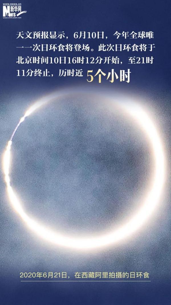 今年全球唯一的日环食来啦，每年都有日环食吗（今年全球唯一的日环食正在上演→）