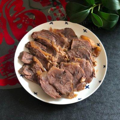 牛键肉怎么做好吃，紧实弹牙的香卤牛腱子肉—健身党必备