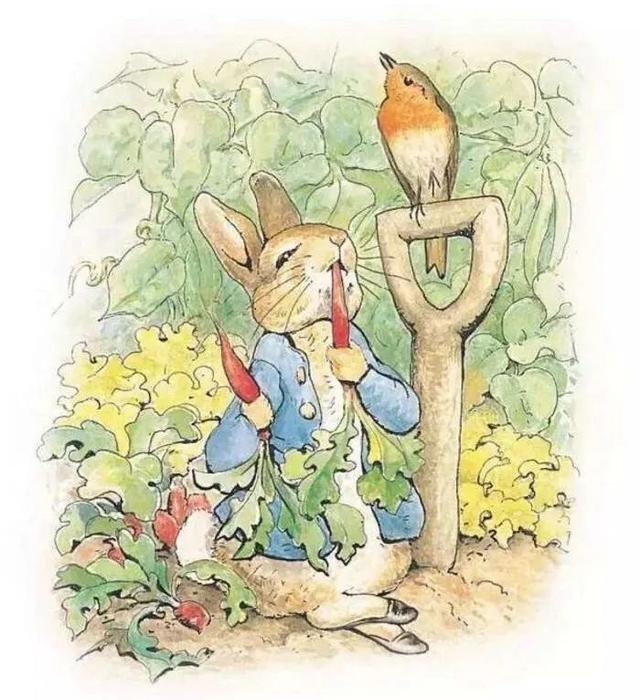 蓝色系列小兔子图片，蓝色的小兔子图片（这只小兔子是今年夏天的欢乐源泉）