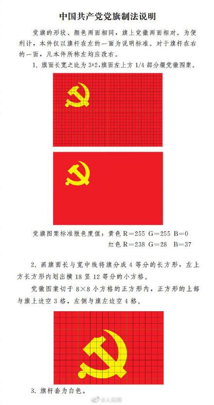 我国党旗的标志是由镰刀和什么图案组成的_党旗上的镰刀象征着什么，党旗标志是什么颜色（转发收藏！党徽党旗标准制法）