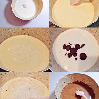 怎么做巧克力效果图片，diy巧克力图片（十分钟快手菜脆皮巧克力雪糕）