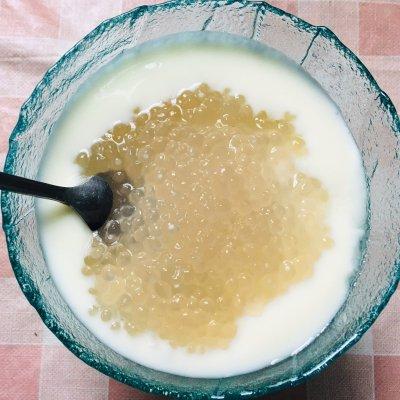 西米露的制作方法，紫薯椰奶西米露制作方法（超级爽口下饭的酸奶西米露）