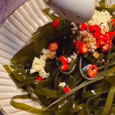 海带丝煮多久能熟，海带丝一般开水里煮多久熟（#夏日开胃餐#凉拌海带丝）