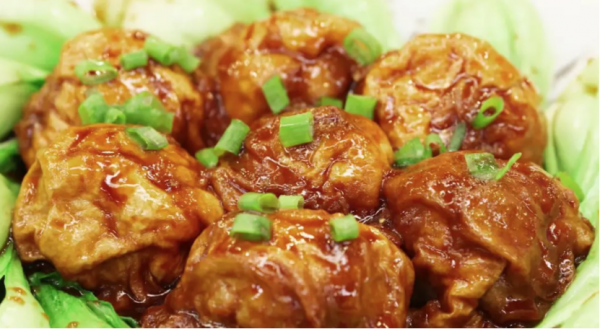 油面筋塞肉的做法，上海油面筋塞肉的做法（油面筋塞肉，一口下肚感觉超暖）