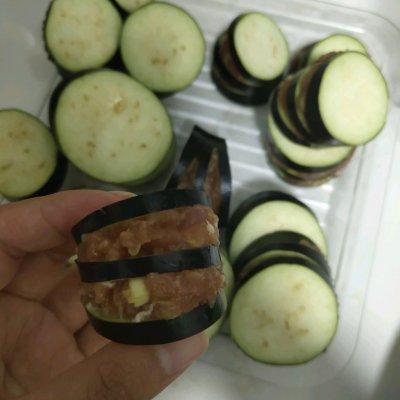 茄子夹肉馅的做法，长茄子夹肉馅最好吃的做法（会做这些茄子夹肉）