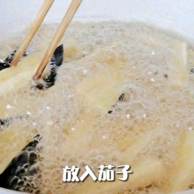 油炸干煸茄子的做法，吃一次就念念不忘的干煸豆角茄子