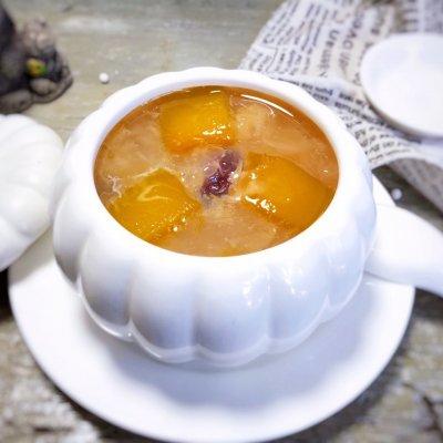 雪耳西米露糖水的做法，雪耳西米露糖水的功效与作用（#我为奥运出食力#南瓜银耳西米露）
