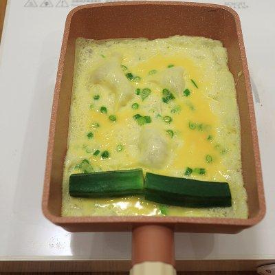 精致美味早餐，精致早餐做法（快手美味早餐之秋葵厚蛋烧\u0026amp;大虾青菜面图片）