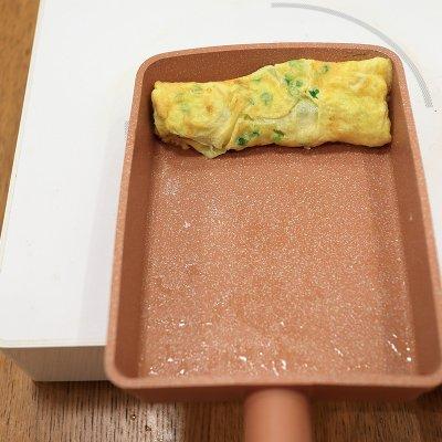 精致美味早餐，精致早餐做法（快手美味早餐之秋葵厚蛋烧\u0026amp;大虾青菜面图片）