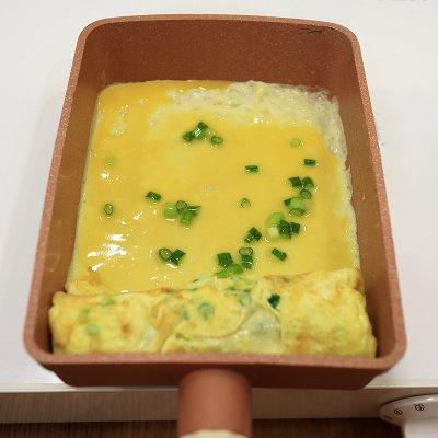 精致美味早餐，精致早餐做法（快手美味早餐之秋葵厚蛋烧\u0026amp;大虾青菜面图片）