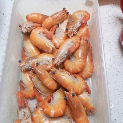 大头虾怎么做好吃，冰鲜大头虾怎么做好吃（青花椒辣卤毛豆大头虾）