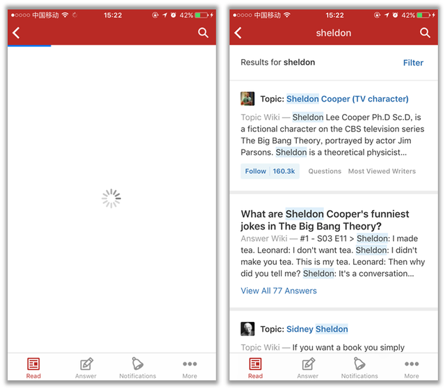 为什么知乎的搜索功能如此之烂，知乎搜索功能用不了（APP设计模式之——搜索功能）