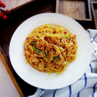 嫩姜炒肉的做法，小炒肉的做法（有一种乡愁叫#我的养生日常-远离秋燥#）