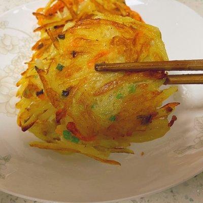 土豆丝的做法大全，土豆丝的做法大全图片（正宗焦香土豆丝饼做法）