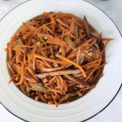 香干炒什么菜好吃，怎样做美味的花菜炒香干（这道香干胡萝卜炒肉丝比米其林大厨做的还好吃）