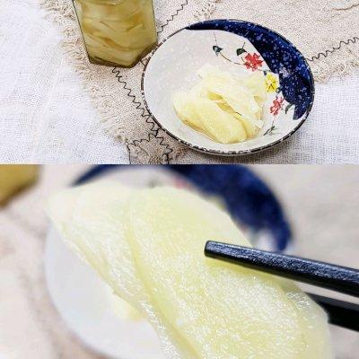 红糖醋生姜的正确做法，红糖白醋腌制生姜制作方法（#我的养生日常-远离秋燥#酸甜爽脆醋泡嫩姜）