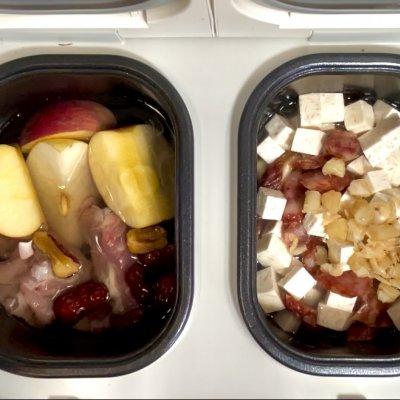 猪骨汤的功效与作用与禁忌，猪大骨汤的功效与禁忌（雪梨苹果猪骨汤五分钟就能上桌的美食）