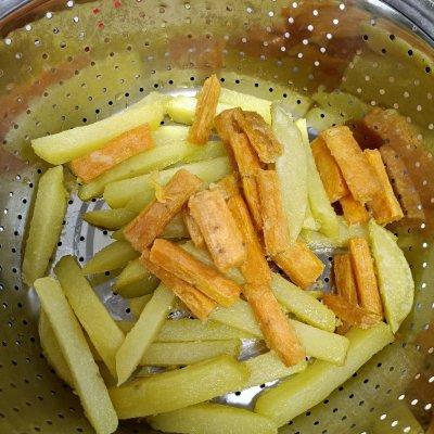 怎样炸地瓜条好吃，怎样炸地瓜条好吃又简单（学会这道美味的脆脆的炸薯条）