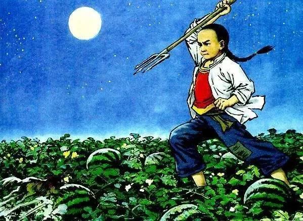 闰土和猹是什么梗，闰土刺猹什么梗（《少年闰土》中抓的“猹”）