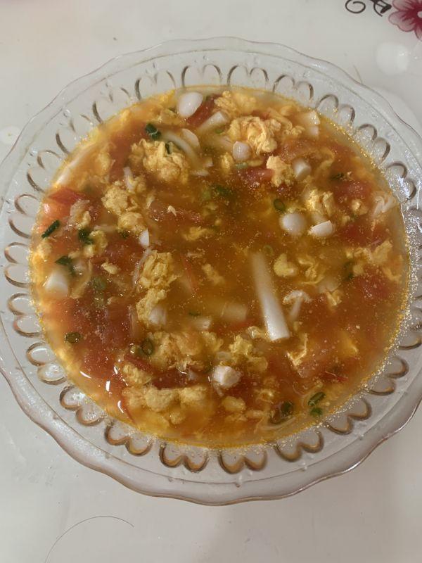 西红柿菌菇汤家常做法，家喻户晓的西红柿菌菇蛋汤