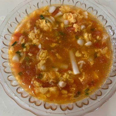 西红柿菌菇汤家常做法，家喻户晓的西红柿菌菇蛋汤