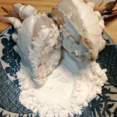 梭子蟹，轻松生活#清炒梭子蟹你能吃多少（梭子蟹处理）