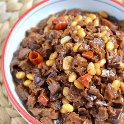 香菇不能和什么一起吃，香菇为什么不能和鸡蛋一起吃（热烹更美味#解腻下饭的香菇烧黄豆）