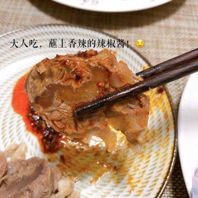 如何炖猪腱子肉，炖猪腱子肉汤怎么做好吃（原汁原味清炖金钱腱）