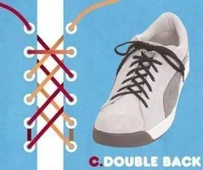 鞋带打结方法图解，很潮的鞋带系法教程