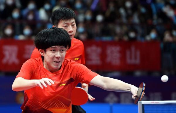 全运会乒乓球半决赛，2021第十四届全运会有哪些比赛项目（乒乓球男子双打半决赛）