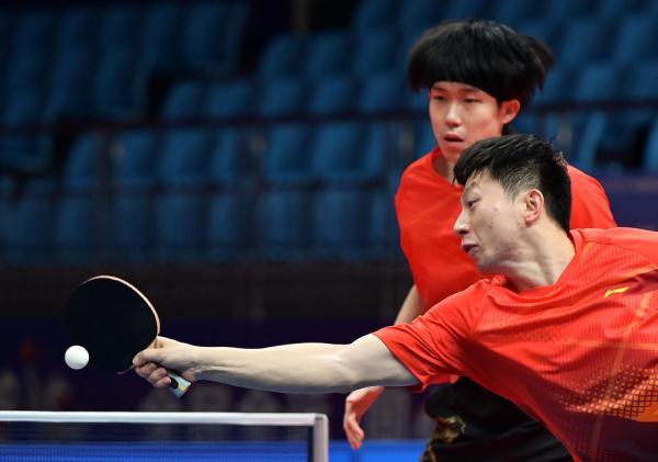全运会乒乓球半决赛，2021第十四届全运会有哪些比赛项目（乒乓球男子双打半决赛）