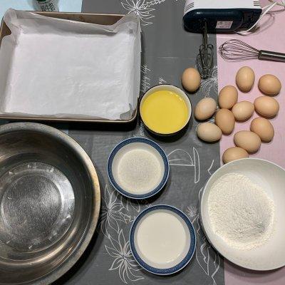 古早蛋糕的做法，千叶纹古早蛋糕的做法（早晨来一碗古早蛋糕）