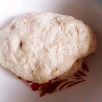 圆中秋美味#紫薯双色花卷，花卷图片真实