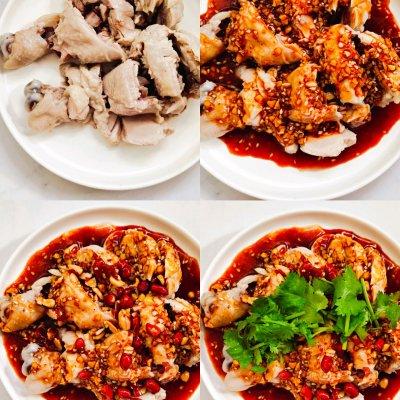 口水鸡最好的家常做法四川，#豪吉川香美味#川香麻辣口水鸡