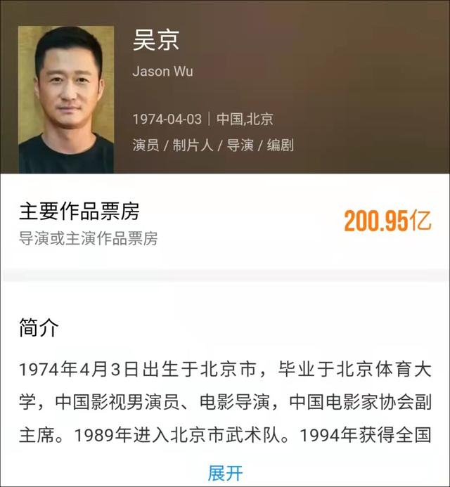 战狼2票房多少亿，战狼2票房30亿吴京赚多少（吴京主要作品票房破200亿）