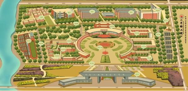 河南各高校手绘地图大赏来了